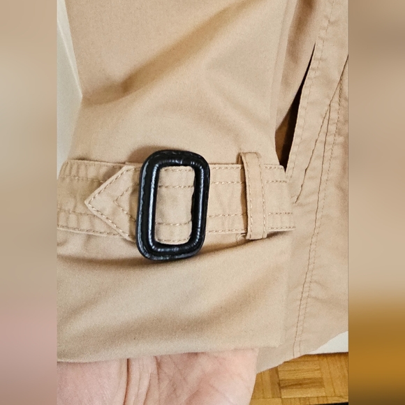 Stradivarius Short Trench Coat - Picture 9 of 12